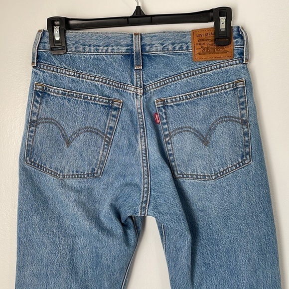 Levi’s Wedgie Icon Fit Jeans Authentically Yours Size 26 - Picture 5 of 7